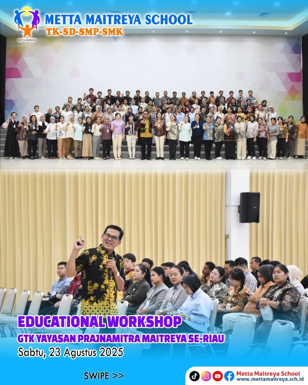 Educational Workshop Menjadi Guru yang Efektif dan Afektif